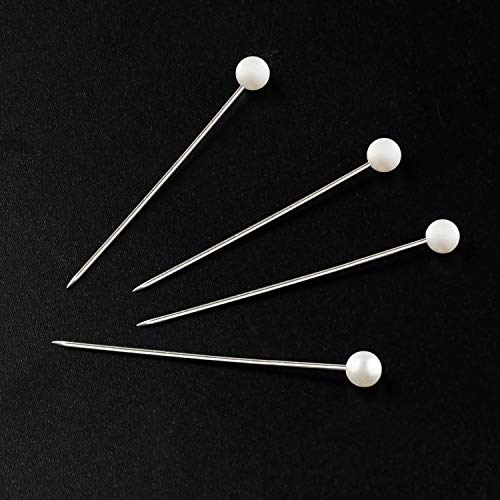 Push Pins, Map pins 200 PCS 1.5 in Pearlized Ball Head Pins Straight Pins Sewing Pins for DIY Sewing Crafts