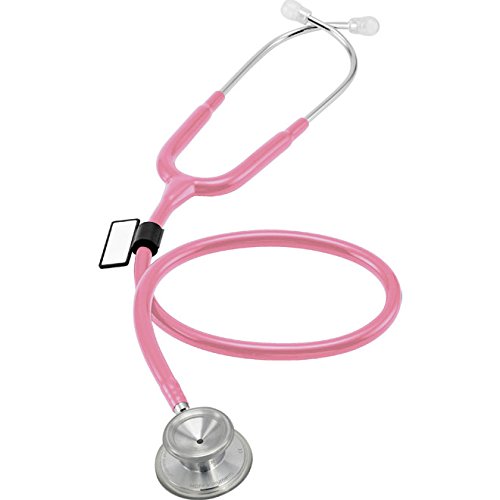 MDF Acoustica Deluxe Lightweight Dual Head Stethoscope - Pink (MDF747XP-01)