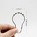 AMS® Shower Curtain Hooks Rings - 100% Stainless Steel - Decorative with Polished Metal Frame,Set of 12 Rings (Chrome)