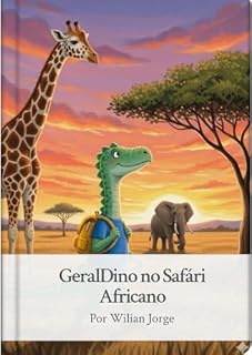 Livro GeralDino no Safári Africano: Uma história infantil sobre aventura, amizade e a magia da vida selvagem na África