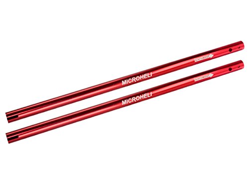 Microheli CNC Aluminum Tail Boom (RED) - BLADE 180 CFX
