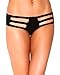 iHeartRaves Women's Strappy Booty Shorts Ultra Low Rise Festival Bottoms