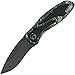 Kershaw Blur Camo Pocket Knife (1670CAMO); 3.4-Inch Drop Point Stainless Steel Folding Blade Includes SpeedSafe Assisted Opening, Liner Lock, Lanyard Hole and Reversible Pocketclip; 3.9 OZ
