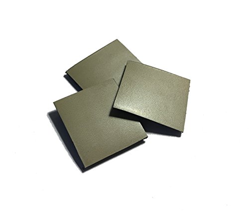 Tactical 1x1 (set of 3) THERMAL REFLECTIVE Patch Squares (HOOK/LOOP) Back