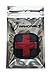 Medic First Aid Morale Patch - Stitch / Embroidered - Perfect for IFAK Rip Away Pouch, EMT, EMS, Trauma, Medical, Paramedic First Response Rescue Kit - Tactical, Combat, Emergency (OD Green-RED)