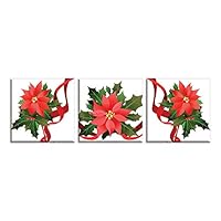 3 Piece Canvas Wall Art Christmas Canvas Prints Home Artwork Decoration for Living Room,Bedroom - 12