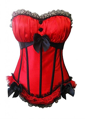 SODAO Women's Strap padded Cup Design Corsets Sexy Bowknot Bustiers