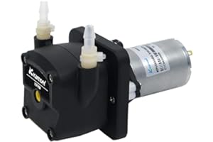 K KAMOER Kamoer KPHM400-SW3B25 400ml/min high flow peristaltic pump 12V dc brushed motor lab liquid dosing pump with BPT tube