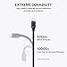 AUKEY USB C Cable 6ft Fast Charge, [2 Pack] Durable & Flexible Type C Charger Cable for Samsung Galaxy Note 9 S9 Note 8 S8 S8+, LG V30 V20 G6 G5, HTC U11/10 and More