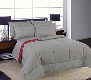 Amazon.com: U.S. Polo Assn. Reversible 7-Piece Bed in a