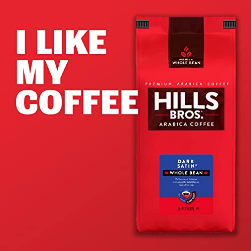 HILLS BROS. PREMIUM GOURMET WHOLE BEAN COFFEE – RICH AND BOLD PREMIUM ARABICA COFFEE BEANS – ORTHODOX UNION KOSHER – MEDIUM ROAST, FRESH GRIND FOR BEST AROMA & TASTE – PREMIUM GOURMET, 1 PACK OF 24OZ