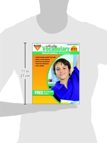 Everyday Vocabulary Intervention Activities for Grade 3