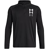 Under Armour boys Tech Branded 1/4 Zip