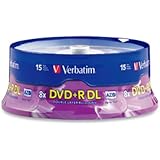 Verbatim DVD+R DL 8.5GB 8X Surface - 15pk Spindle