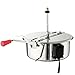 6030 Great Northern Red Antique Style 8oz Popcorn Popper Machine with Cart, 8 Ounce