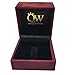 QUEENWISH 6mm/8mm Black Matte Finish Tungsten Carbide Wedding Band Blue Simple Engagement/Anniversary/Couples Jewelry with Ring Box