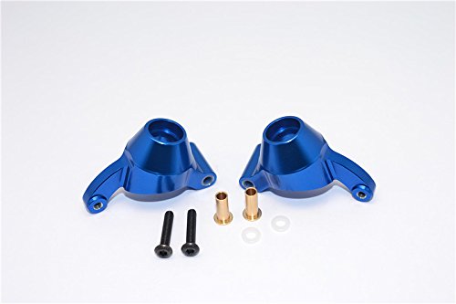 Tamiya TT02B & DF-02 Upgrade Parts Aluminum Rear Knuckle Arm - 1Pr Blue
