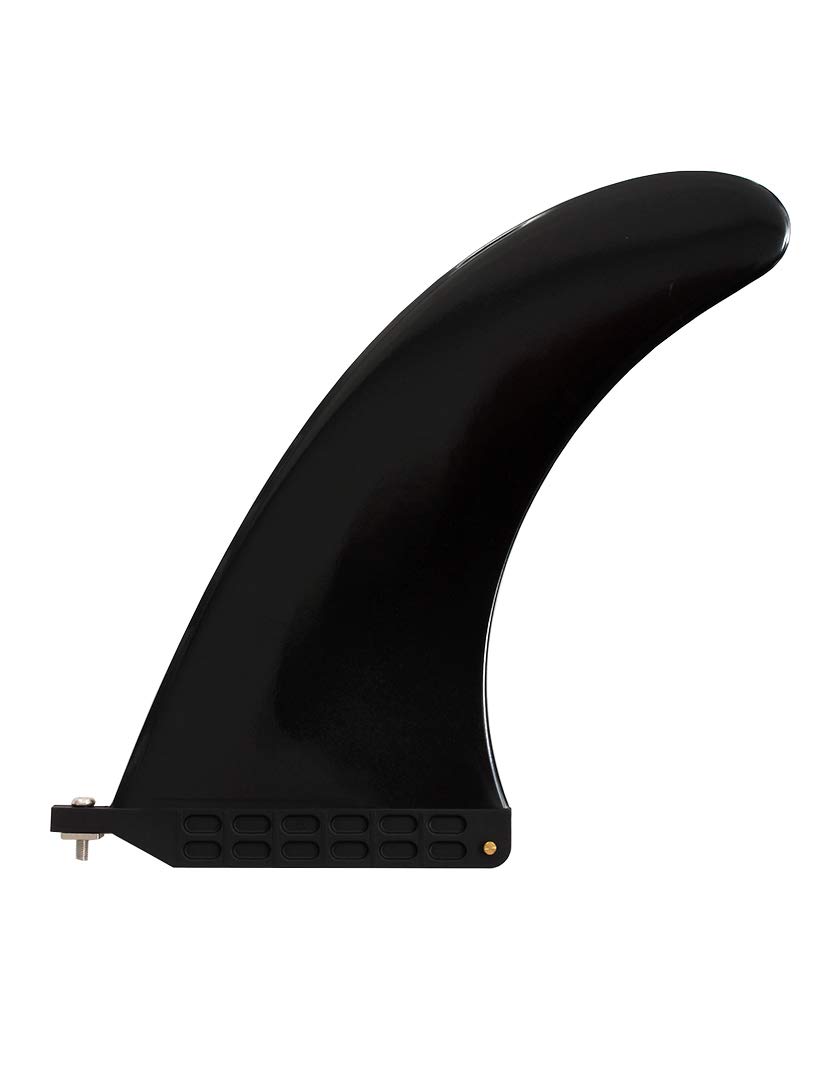 Northcore Surfing and Watersports Accessories - Replacement Nylon Surfboard Longboard Centre Fins 9" Black
