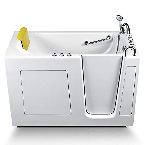 Energy Tubs Walkin Bathtub 30 In. X 60 In. Luxury Whirlpool Massage