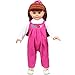 Mingao 16 Inches High Simulation Baby Doll's Clothes Rompers Suit Rose