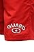 Mens Lifeguard Swimwear Boardshort (MG008) - Red - 32