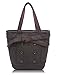 Overbrooke Womens Felt Laptop Tote, Black - Shoulder Bag for Laptops up to 15.6 Inches