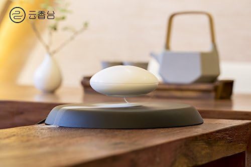 YUN The Aroma Spaceship Levitating Incense Holder (1 Set/Box) High-tech Aromatherapy Zen Device