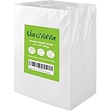 VacYaYa 4mil 200 Pint Size 6 x 10 Inch Vacuum Sealer Storage Bags for Food,Vac Seal a Meal Bags with BPA Free and Heavy Duty 