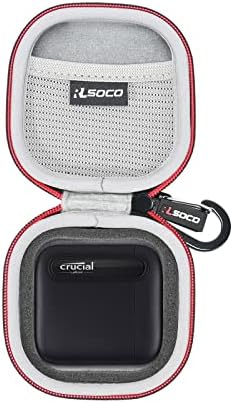 Custodia Protettiva Per SSD Crucial X9/X10 Pro | Borsa Rigida EVA | Antishock E Impermeabile - Foto 2