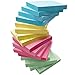 VEEYOL 8 Bright Color 1600 Sheets Sticky Notes, 16 Pads/Pack, 3 X 3 Inches, 100 Sheets/Pad, Easy to Post
