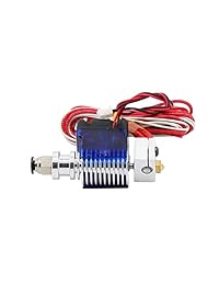 Kee Pang all metal V6 J Head Hotend Kit completo con boquillas para impresora de latón boquilla 2 pcs acero inoxidable Garganta + 5 PCS universal V6 Impresoras 3d