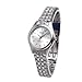 LTP1129 3-Hand Analog Ladies Fashion Silver Face Silver Metal Band Watch