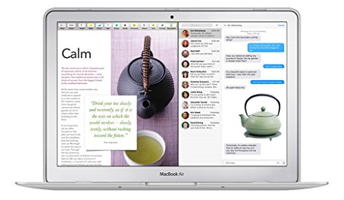 UESWILL Glossy Crystal Clear See Through Hard Shell Case Cover for MacBook Air 13" (Model: A1466/A1369) + Microfibre Cleaning Cloth, Transparent