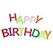 RERIVER 3.2-Inch Felt Alphabet Letters(4 Sets) 104Pcs A to Z Assorted Colors Fabric ABCs for DIY Craft Kids'Toys Christmas Birthday Party Decoration