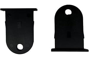 KDFUHRUI Outdoor Resin Shed Hasp Latch Replacement, for Rubbermaid Resin Shed Latch (2 pcs)