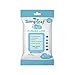 Simpleaf for Babies Flushable Wipes (Travel Pack): Eco- Friendly, Thick and Effective, Paraben and Alcohol Free, Hypoallergenic and Safe for Sensitive Skin, Unscented, Soothing Aloe Vera (6 Packs)