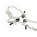 Household Body Massage Tool with Clamps (Silver-3 Head)