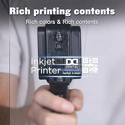 ZHONGMIN Handheld Inkjet Printer with 42ml