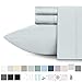 California Design Den Natural 100% Cotton Sheets, Twin XL Sheets Set, 400 Thread Count Sateen Bedding for Dorm Rooms & Adults, Deep Pockets, Cool & Durable - Light Grey