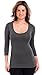 Sugarlips Women's Seamless 3/4 Sleeve Tops