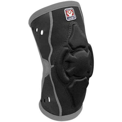 Brute Torq Wrestling Knee Pad - SIZE: Small, COLOR: Black/Grey