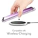 MoKo Cover Compatible for Samsung Galaxy S9 Plus Case, Reinforced Corners TPU Bumper Cushion + Anti-Scratch Hybrid Rugged Transparent Panel Cover for Samsung Galaxy S9+ 6.2 Inch 2018 - Transparent