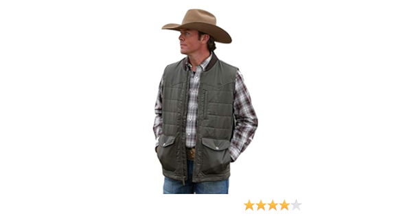 cinch western vest