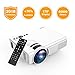 Projector, TENKER Q5 LED Mini Movie Projector Support 1080P HDMI USB TF VGA AV, Multimedia Home Theater LCD Video Projector