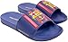 FC Barcelona Messi Mens Pool Slide Sandal, Water-Resistant Slipper for Beach & Shower
