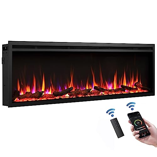 LegendFlame Austin 60 Inch Electric Fireplace