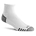 Prince Men's Quarter Performance Socks for Running, Tennis, and Casual Use (Pack of 6) - White,Men's Shoe Size 6-12