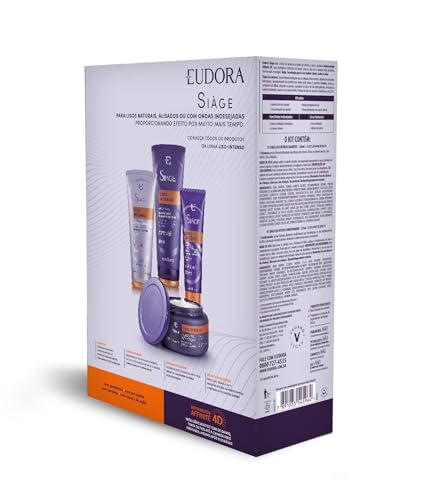 EUDORA SIÀGE PROMOPACK SHAMP/COND LISO INTENSO