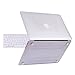 HDE MacBook Air 13 inch Case - Hard Shell Cover Keyboard Skin Fits Previous Generations A1466 A1369 (2008-2017) - Clear
