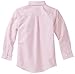 Izod boys Long Sleeve Solid Button-Down Oxford Shirt, Medium Pink, 12 Regular